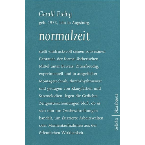 Gerald Fiebig - Normalzeit