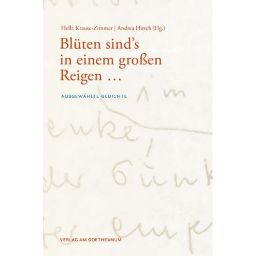 Hella Krause-Zimmer - Blüten sind's in einem großen Reigen …