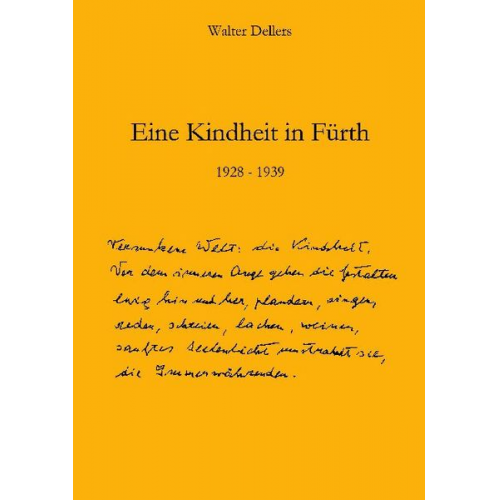 Walter Dellers - Eine Kindheit in Fürth