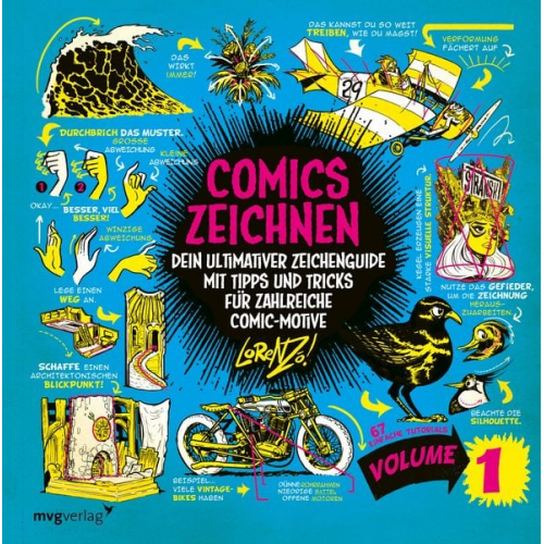 Lorenzo Etherington - Comics zeichnen – 67 einfache Tutorials (Volume 1)