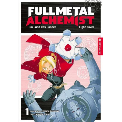 Makoto Inoue Hiromu Arakawa - Fullmetal Alchemist Light Novel 01