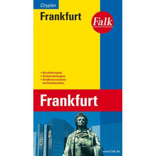 Falk Cityplan Frankfurt 1 : 20 000