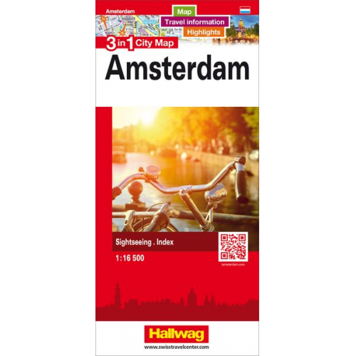 Stadtplan Amsterdam 1:16 500