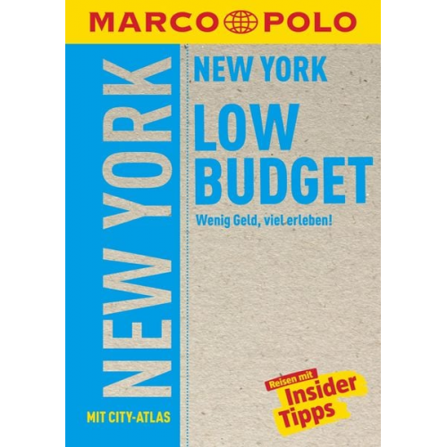 Alrun Steinrueck - MARCO POLO LowBudget Reiseführer New York