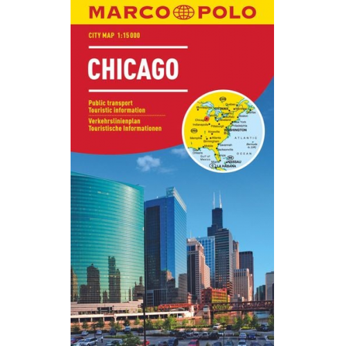 MARCO POLO Cityplan Chicago 1 : 15.000