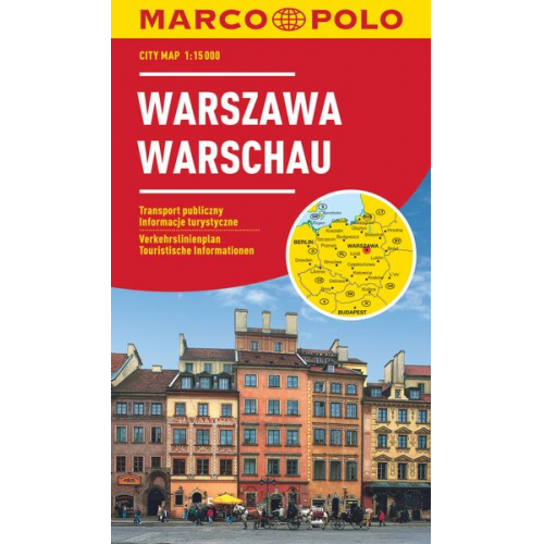 MARCO POLO Cityplan Warschau