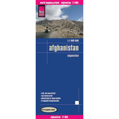 Reise Know-How Verlag Reise Know-How Verlag Peter Rump - Afghanistan 1:1.000.000