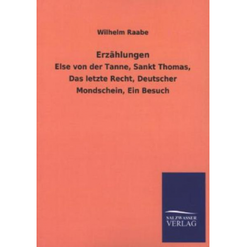 Wilhelm Raabe - Erzählungen