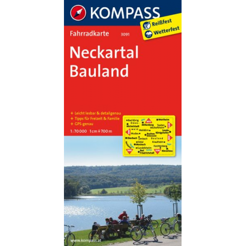 Neckartal - Bauland 1 : 70 000