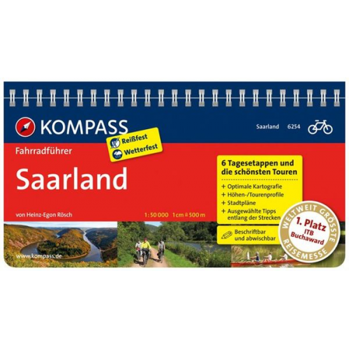 Heinz E. Rösch - KOMPASS Fahrradführer Saarland