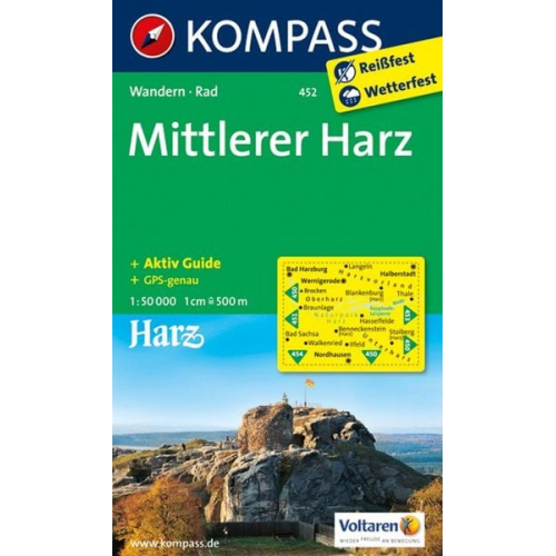 Mittlerer Harz 1 : 50 000