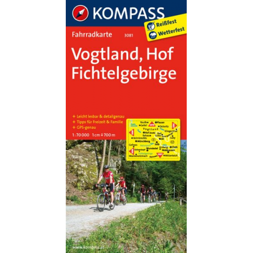 Vogtland - Hof - Fichtelgebirge 1 : 70000