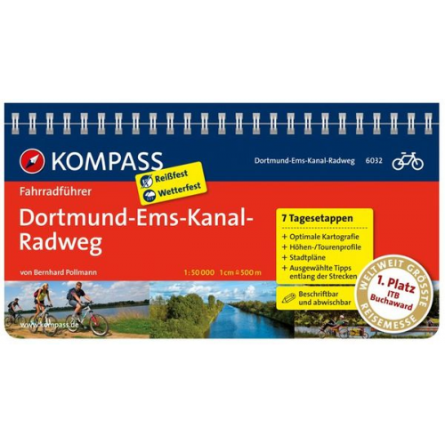 Bernhard Pollmann - KOMPASS Fahrradführer Dortmund-Ems-Kanal-Radweg