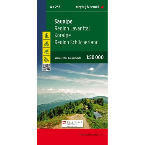 Saualpe - Lavanttal - Koralpe - Region Schilcherheimat 1 : 50 000. WK 237