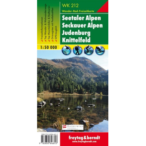 Seetaler Alpen / Seckauer Alpen 1 : 50 000. WK 212