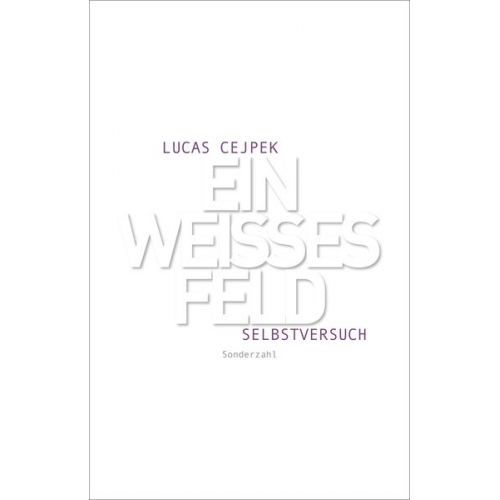 Lucas Cejpek - Ein weißes Feld