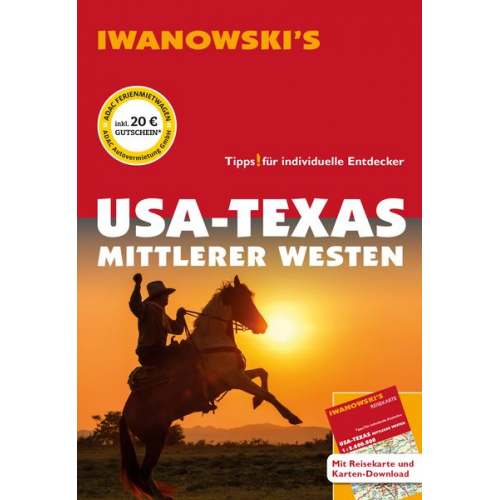 Margit Brinke Peter Kränzle - USA-Texas & Mittlerer Westen - Reiseführer von Iwanowski