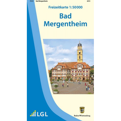 Freizeitkarte Bad Mergentheim 1 : 50 000