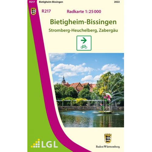 R217 Radkarte 1:25 000 Bietigheim-Bissingen