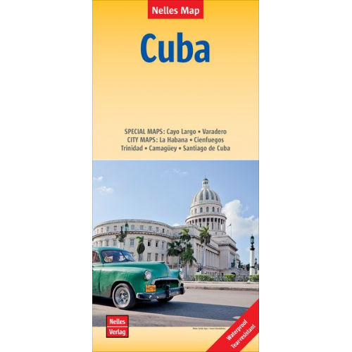 Nelles Map Landkarte Cuba/Kuba 1 : 775 000