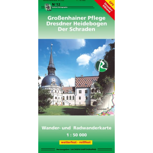 Großenhainer Pflege - Dresdner Heidebogen - Der Schraden 1 : 50 000