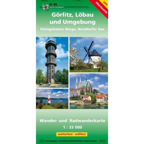 Löbau und Umgebung 1 : 33 000