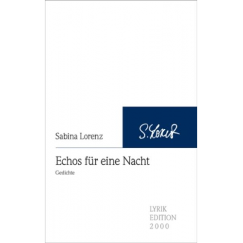 Sabina Lorenz - Echos für eine Nacht