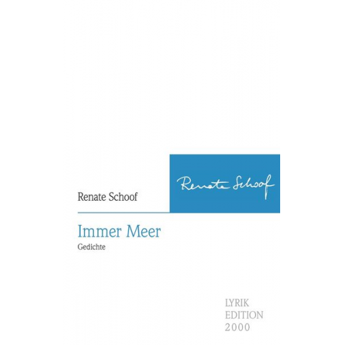 Renate Schoof - Immer Meer