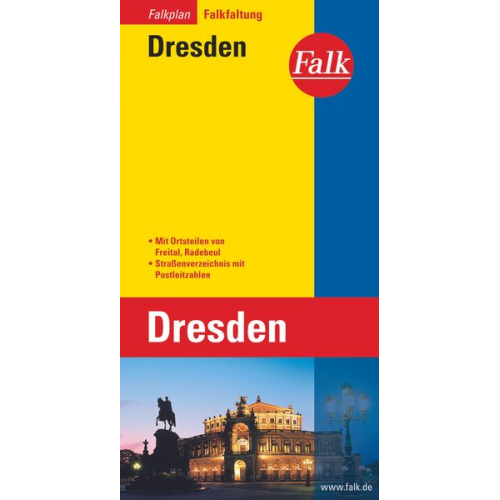 Falk Stadtplan Falkfaltung Dresden