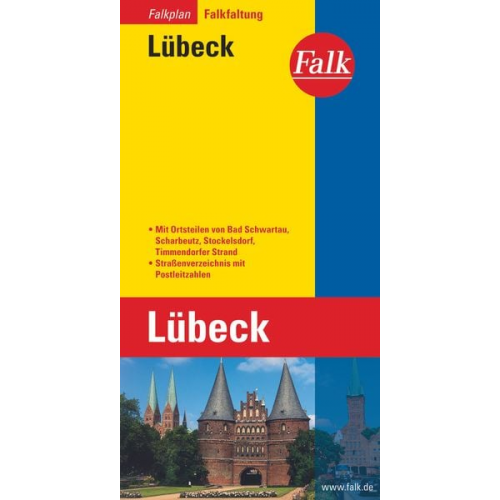 Falk Stadtplan Falkfaltung Lübeck