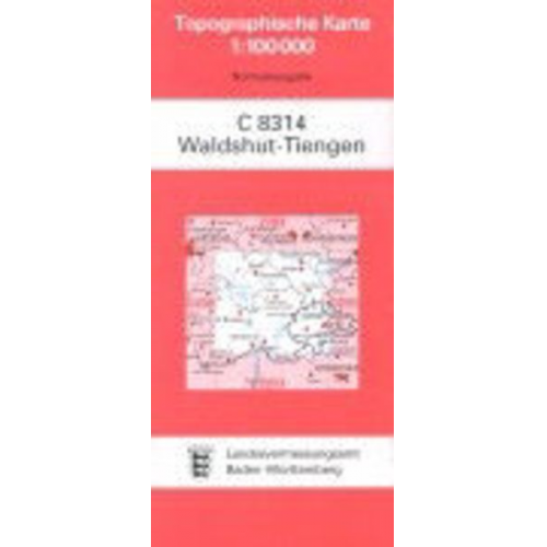 Waldshut-Tiengen 1 : 100 000