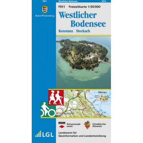 Landesamt für Geoinformation und Landentwicklung Baden-Württemberg (LGL) - LGL BW 50 000 Freizeit Westlicher Bodensee