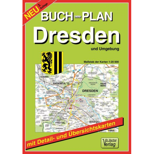 Verlag Barthel - Buchstadtplan Dresden und Umgebung