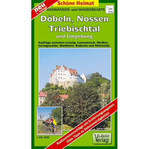 Verlag Barthel - Döbeln, Nossen, Triebischtal und Umgebung 1 : 50 000. Radwander-und Wanderkarte