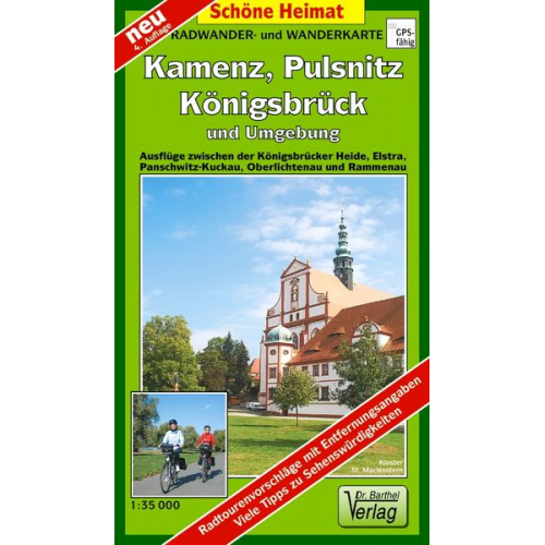 Verlag Barthel - Kamenz, Pulsnitz, Königsbrück und Umgebung 1 : 35 000