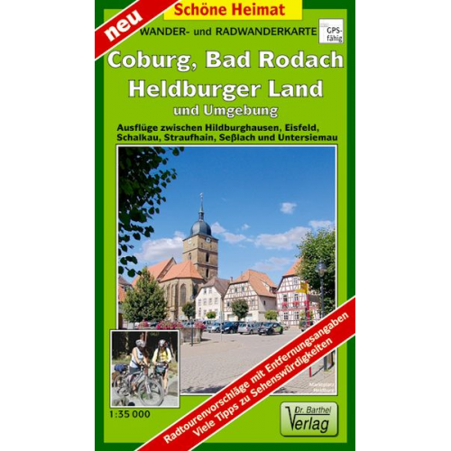 Verlag Barthel - Coburg, Bad Rodach, Heldburger Land und Umgebung 1:35 000