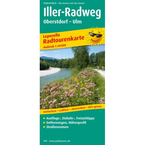 Iller-Radweg 1 : 50 000