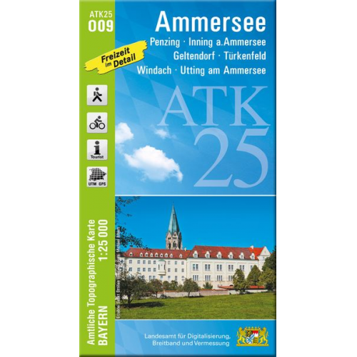 Ammersee 1 : 25 000