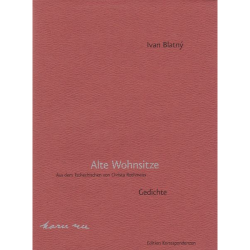 Ivan Blatný - Alte Wohnsitze