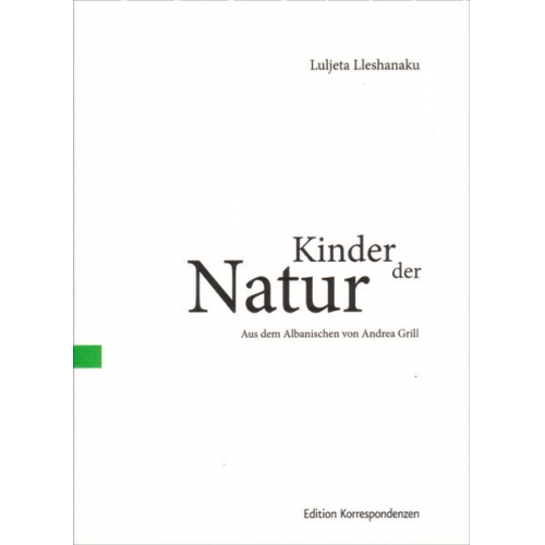 Luljeta Lleshanaku - Kinder der Natur