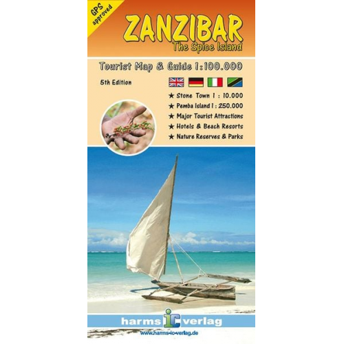 Elke Benjes Harald Harms Felix Kaiza - Zanzibar 1:100000