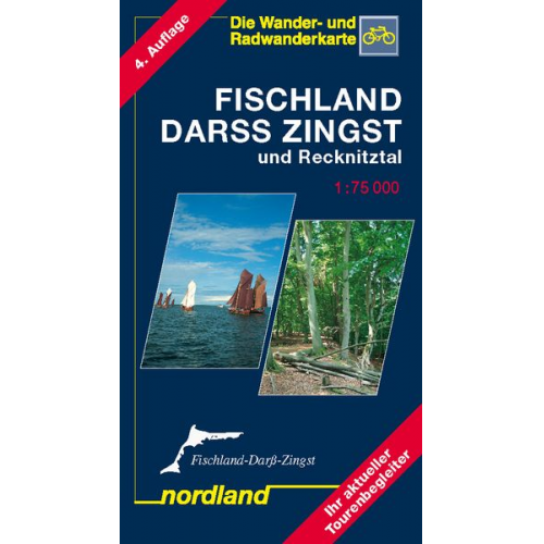 Klaus Hellwich Peter Kast - Deutsche Ostseeküste 05. Fischland, Darß, Zingst 1 : 75 000 und Recknitztal