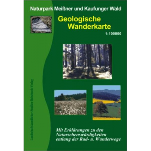 Heidi Rüppel Jürgen Apel - Naturpark Meißner und Kaufunger Wald 1 : 100 000. Geologische Wanderkarte