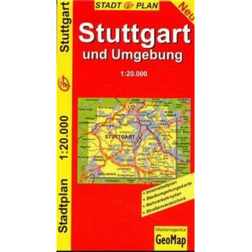 GeoMap - Citymap Stuttgart