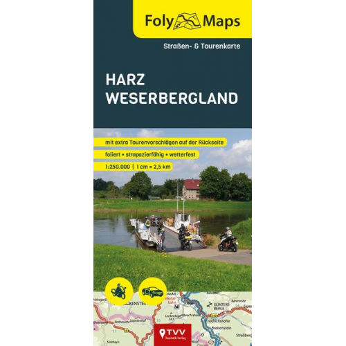 FolyMaps Harz Weserbergland 1:250 000