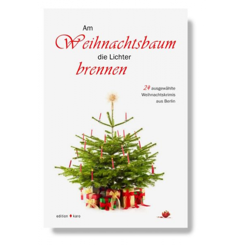 Am Weihnachtsbaum die Lichter brennen