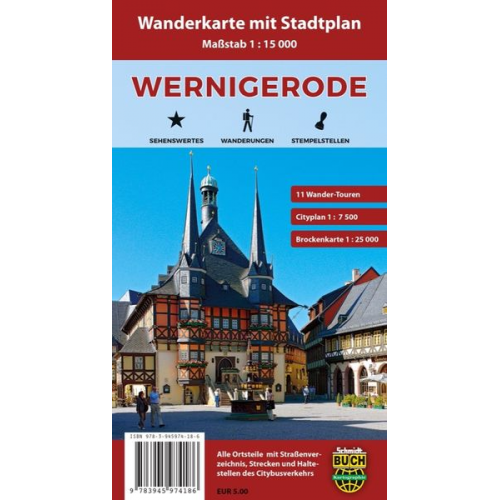 Wernigerode Stadtplan 1 : 10 000