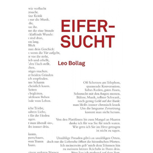 Leo Bollag - Eifersucht