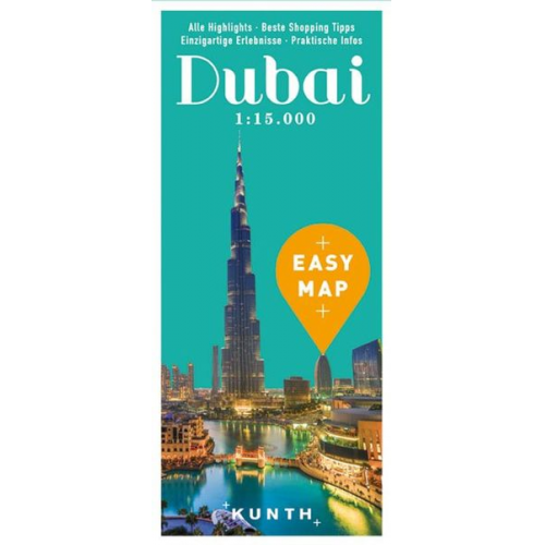 Kunth Verlag - Easy Map Dubai