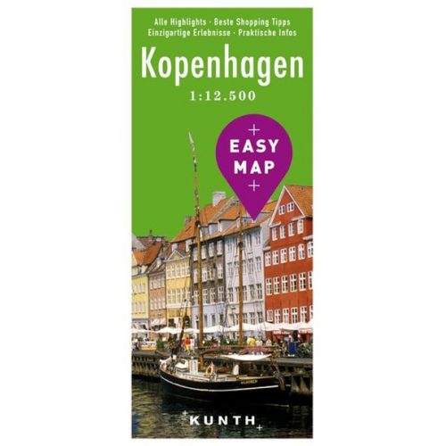 Kunth Verlag - EASY MAP Kopenhagen